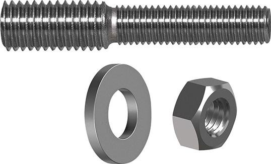 Gewindestift M12/M10x70, A4