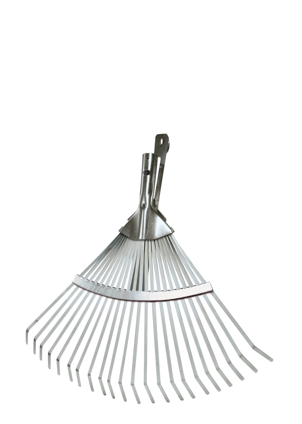 Garten Fächerbesen, verzinkt, ohne Stiel, Ideal