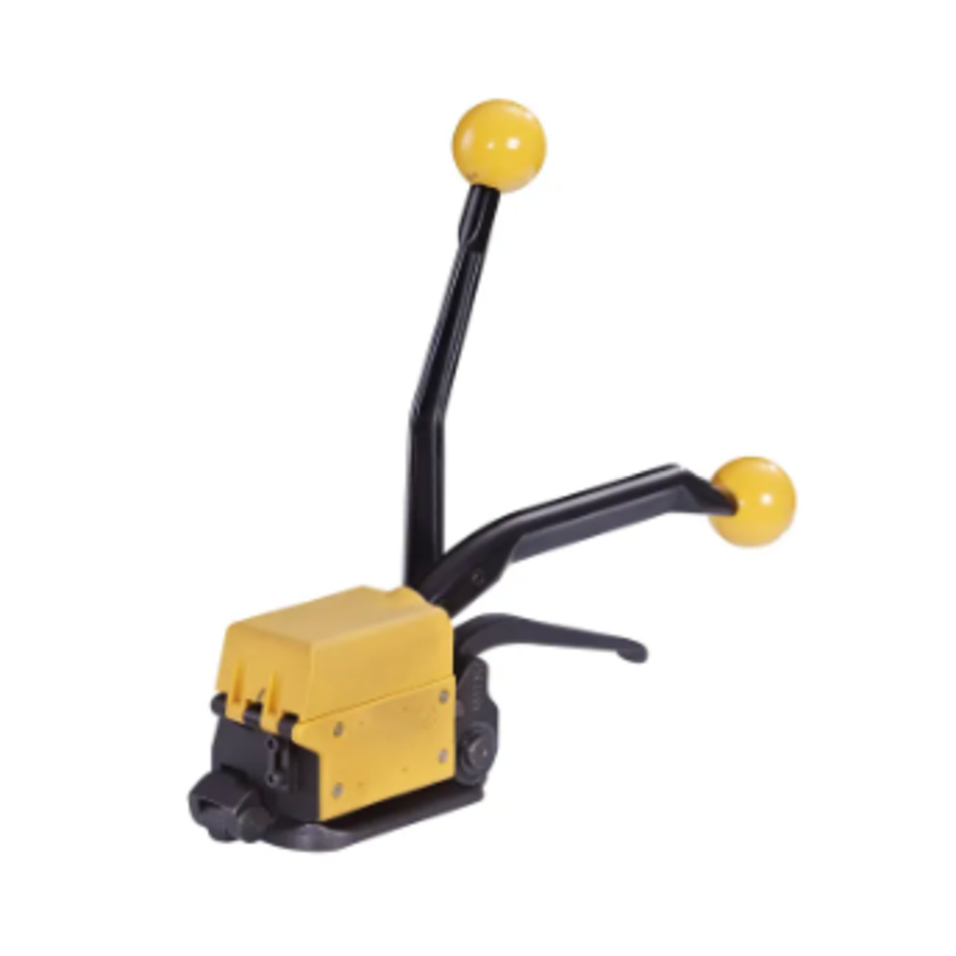 Spann- u. Verschlußgerät für Stahlbänder