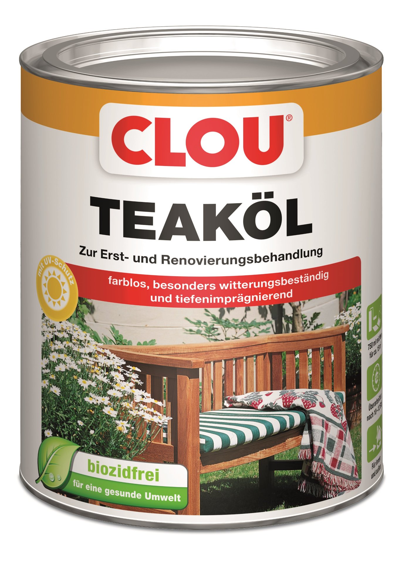 Clou Möbelpflegemittel Teaköl