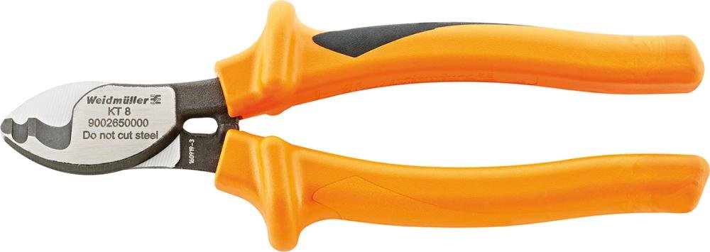 Kabelschere VDE mit Mehrkomponenten-Griffen 185mm KT 8 VDE Weidmüller
