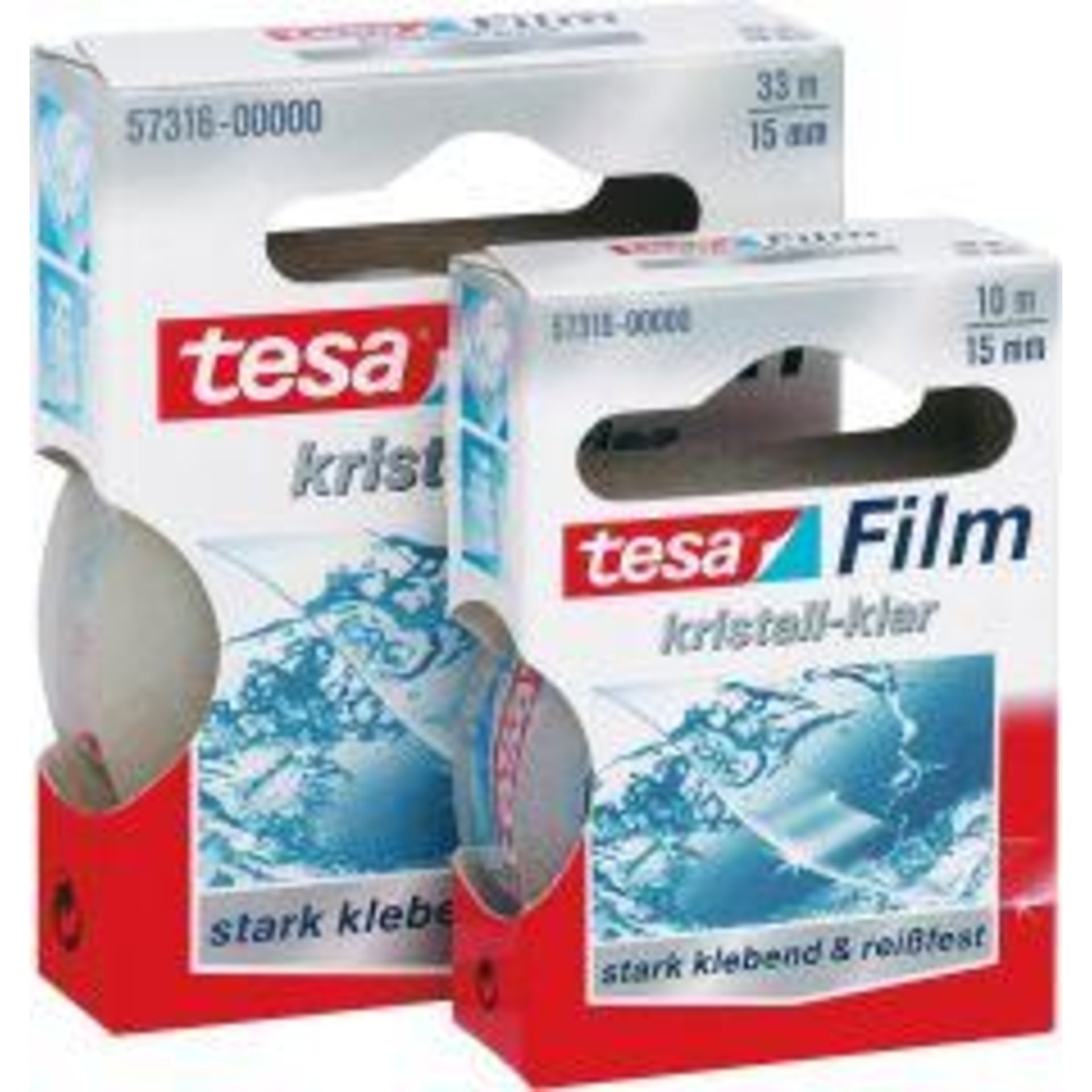 Tesafilm Handabroller Easy-Cut kristall-klar