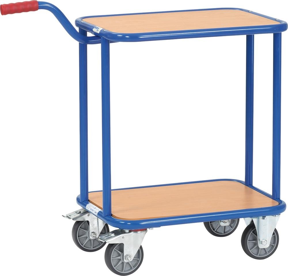 Griffroller1164-Holzboden250kg 2Eb. TPE Rad 125 mmfetra