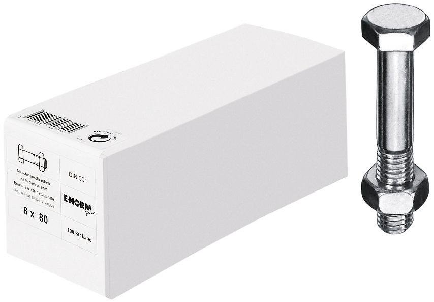 6-Kantschr. 4.8 Mu galZn M12x30 HP ähnlich DIN 601