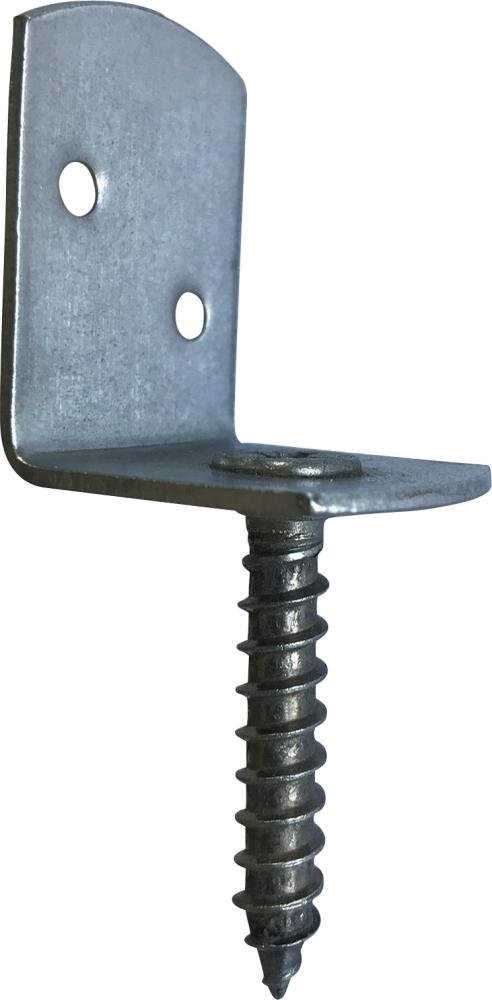 Flechtzaunbeschlag+Schr.TEdelstahl A2 Hadra