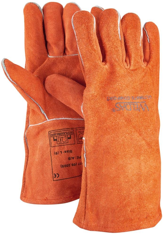 Schweißerhandschuh Nr. 10-2101, Gr. XL rot (1 Paar) Weldas