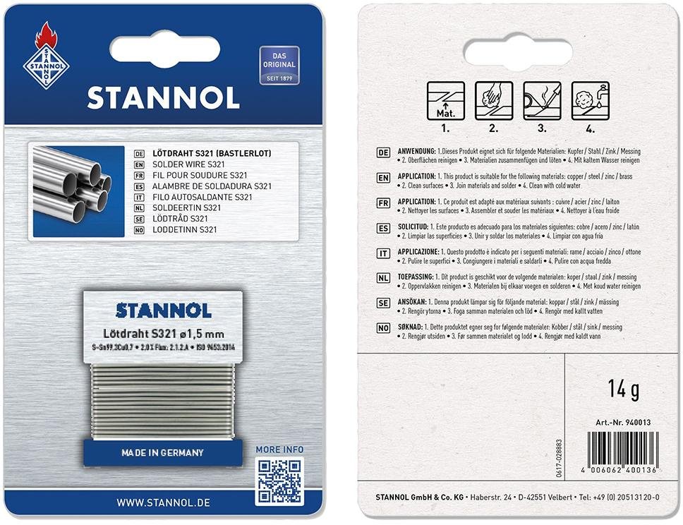 Bastlerlot Nr. 940013 SB 1 m Stannol