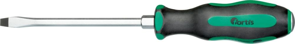 Schraubendreher 6-kant Schlitz 6,5x1,2x125mm Schlagkappe FORTIS