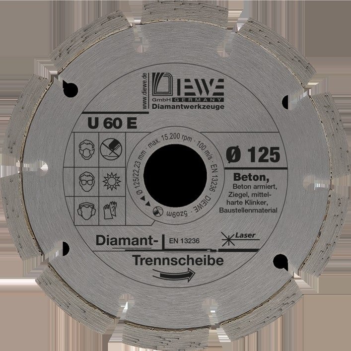 Diewe Trennscheibe U60E Univer. Standard, 7 mm