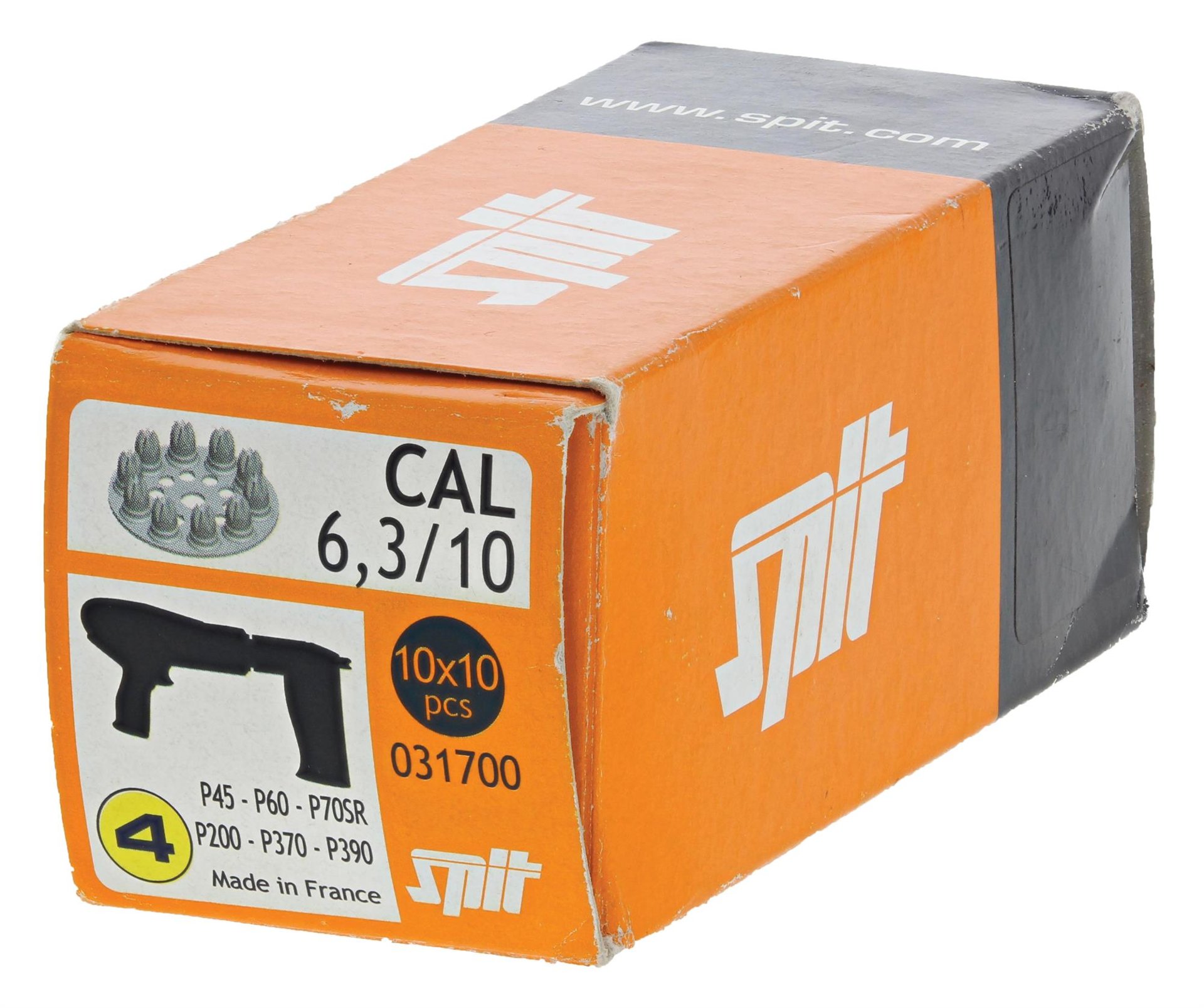 Spit Kartuschenmagazin 6,3/10, gelb