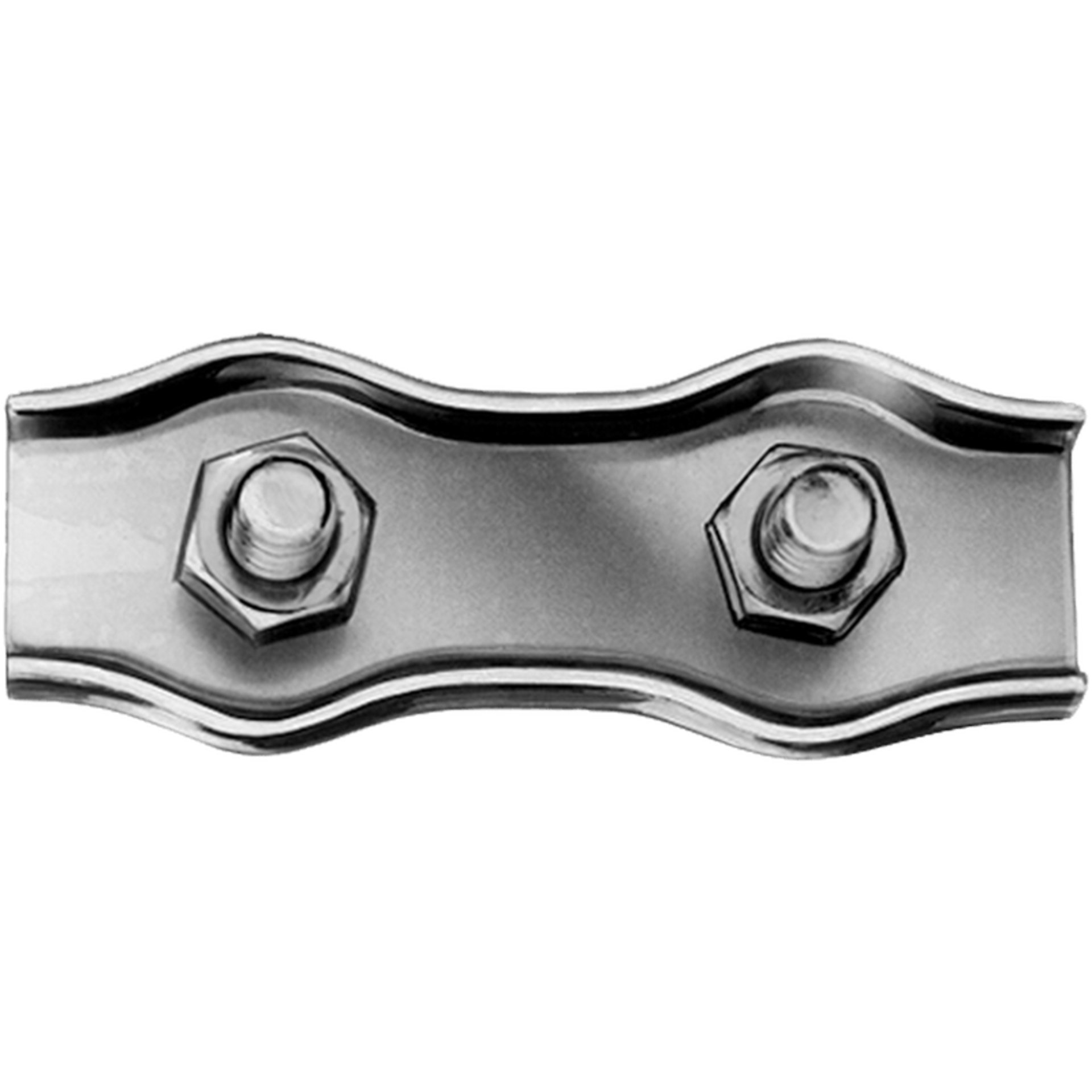 Duplexklemme, verzinkt - Nr. 104