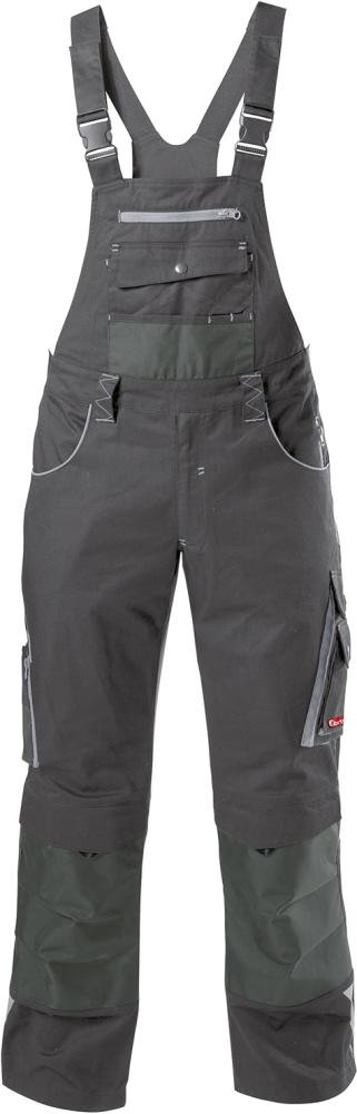 FORTIS H-Latzhose 24, d-grau/hellgrau,Gr.52