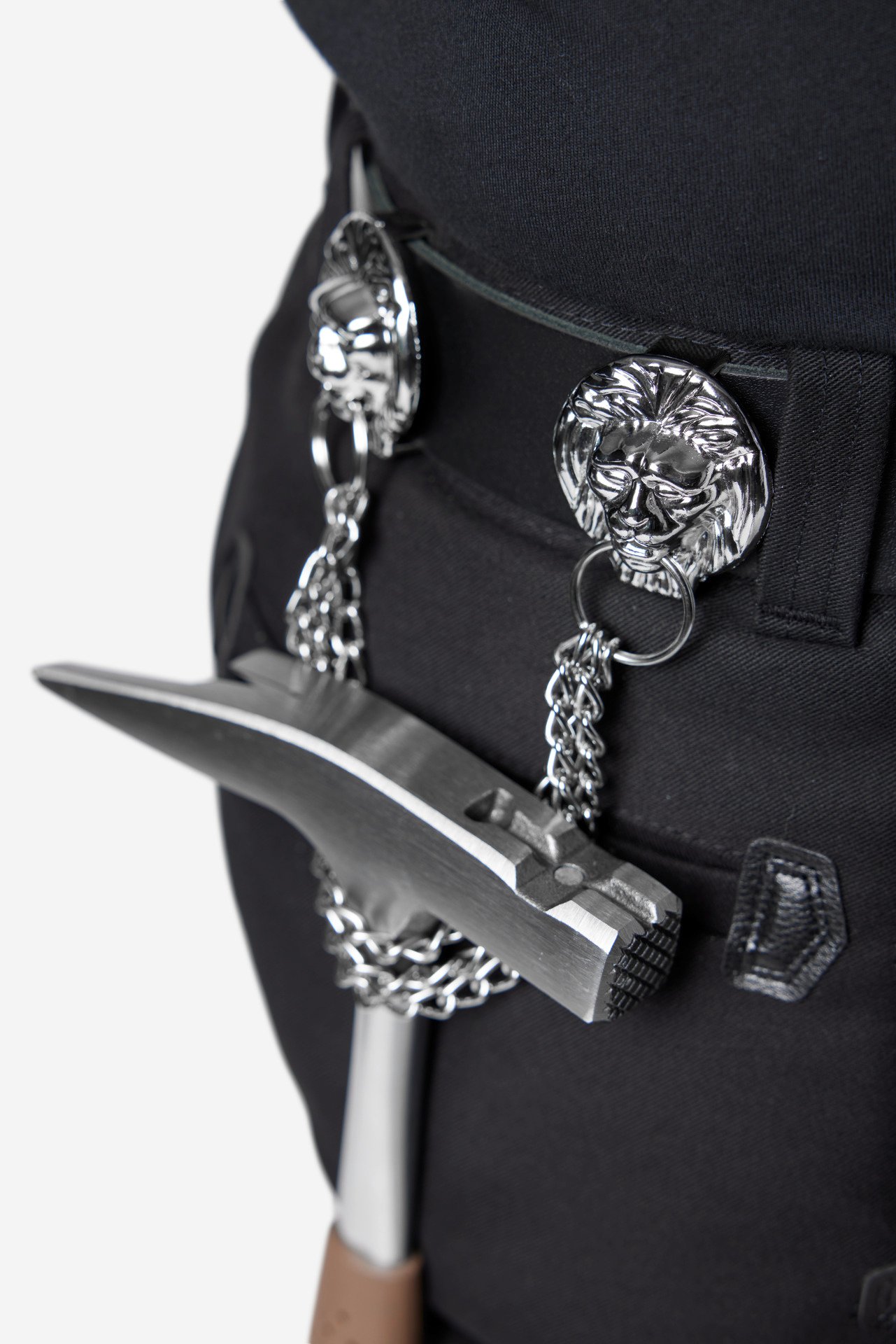 FHB Löwenkopfkette Samuel, silber