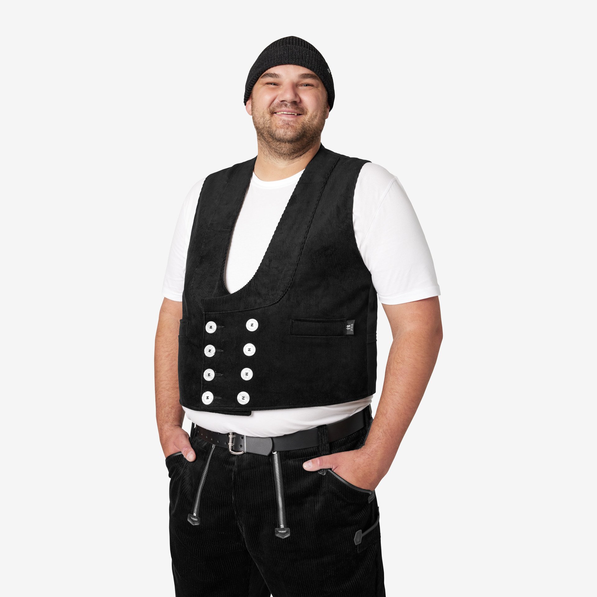 FHB Zunftweste Trenkercord Heiner, 100% BW