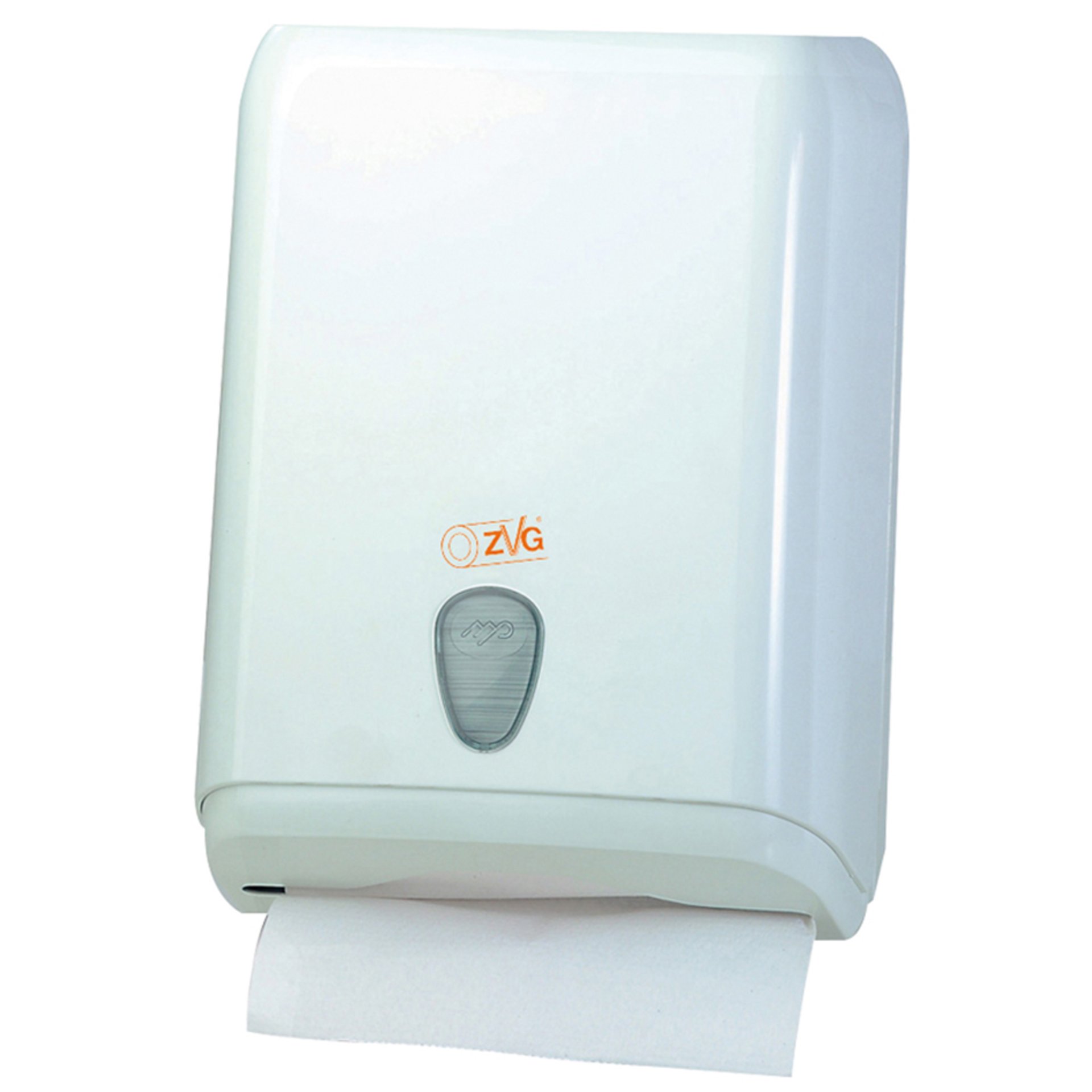 Falthandtuchspender, Kunststoff, weiß