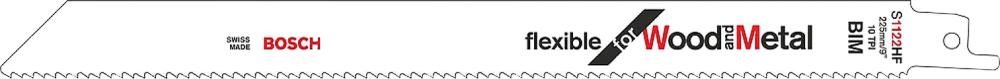 Säbelsägeblatt S 1122 HF Bosch VE à 25 Stück Flexible f Wood and Metal