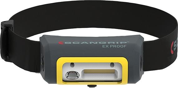 Akku-Kopflampe EX-VIEW EX geschützt ATEX Zone 2 SCANGRIP