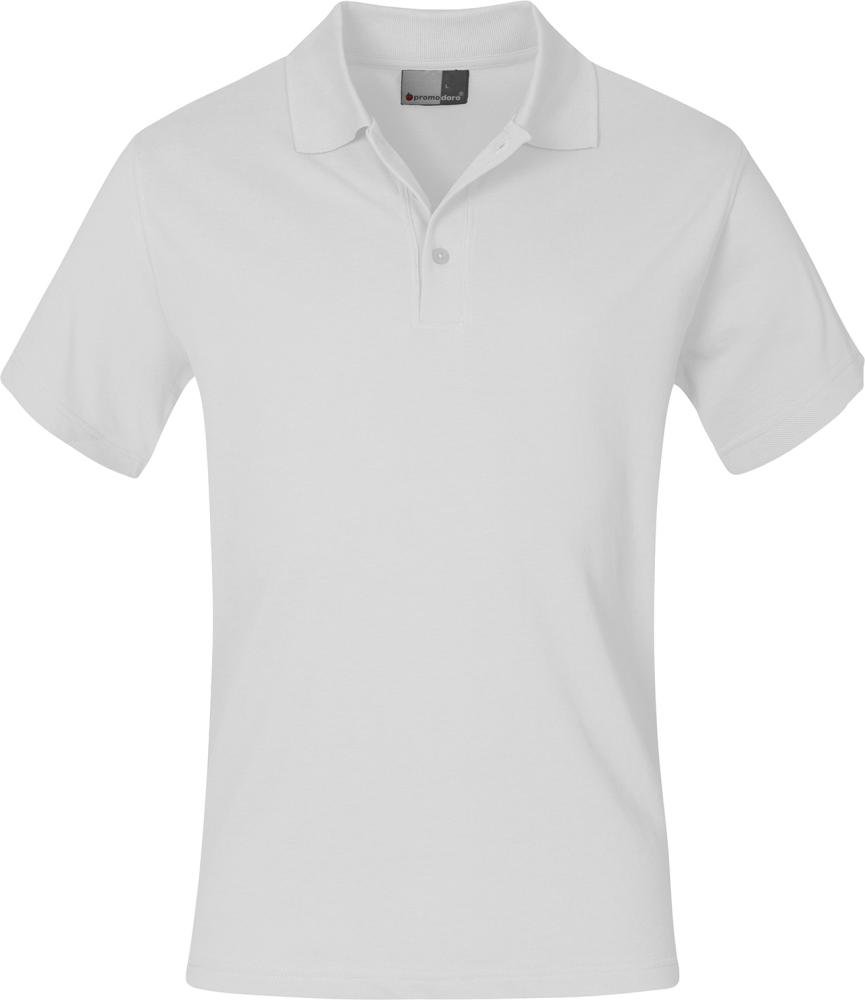 Poloshirt, Gr. L, weiß
