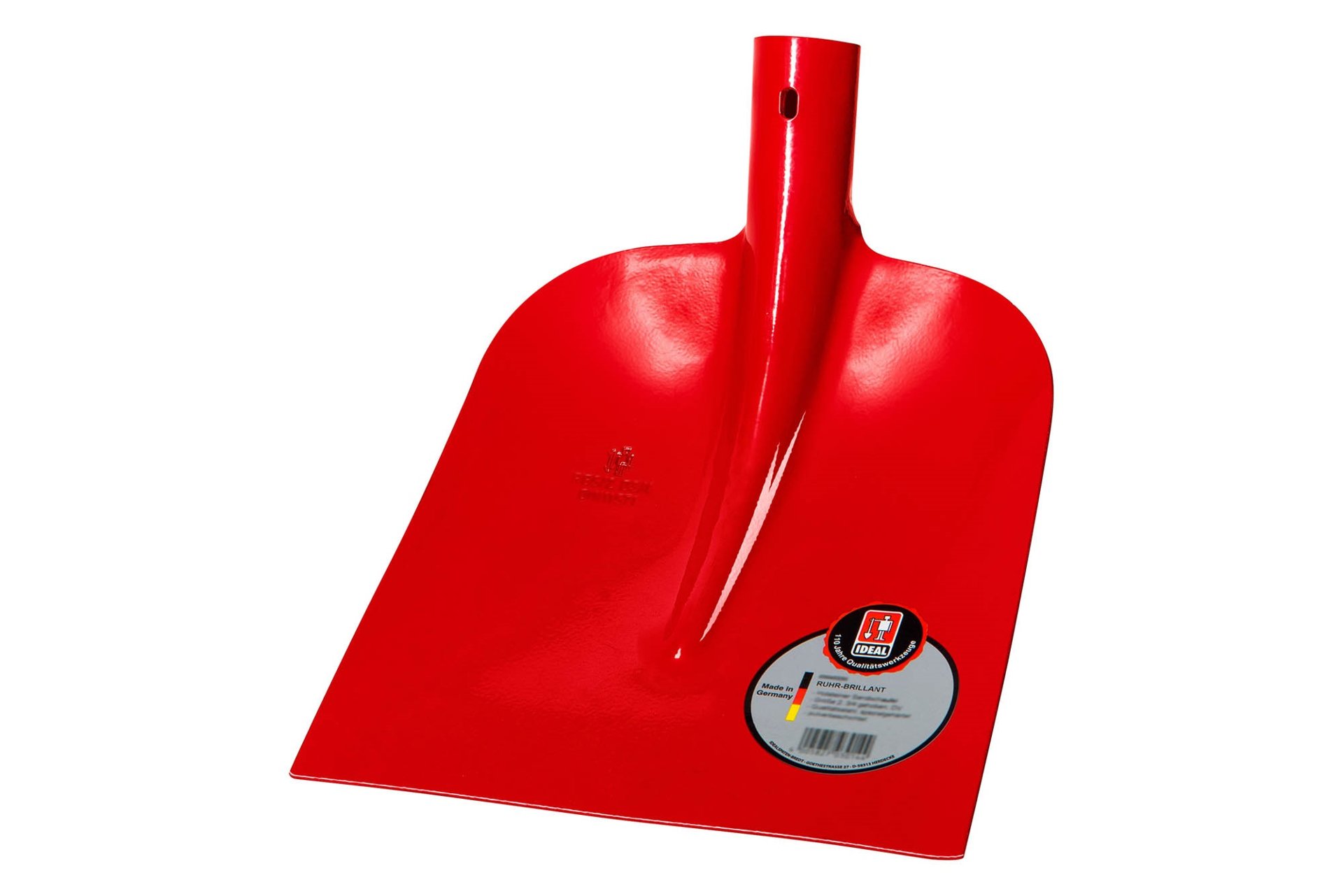 Schaufel ohne Stiel, Holsteiner Form, rot