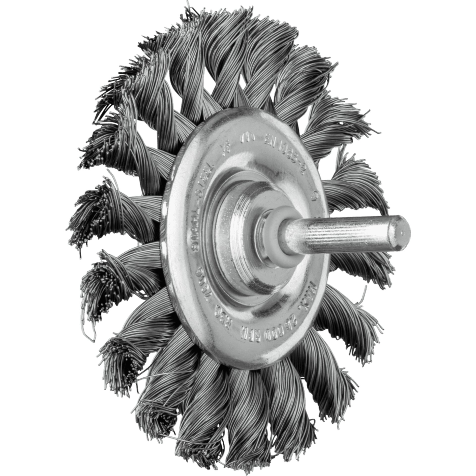 Pferd Rundbürste mit Schaft RBG 7006 Stahldraht