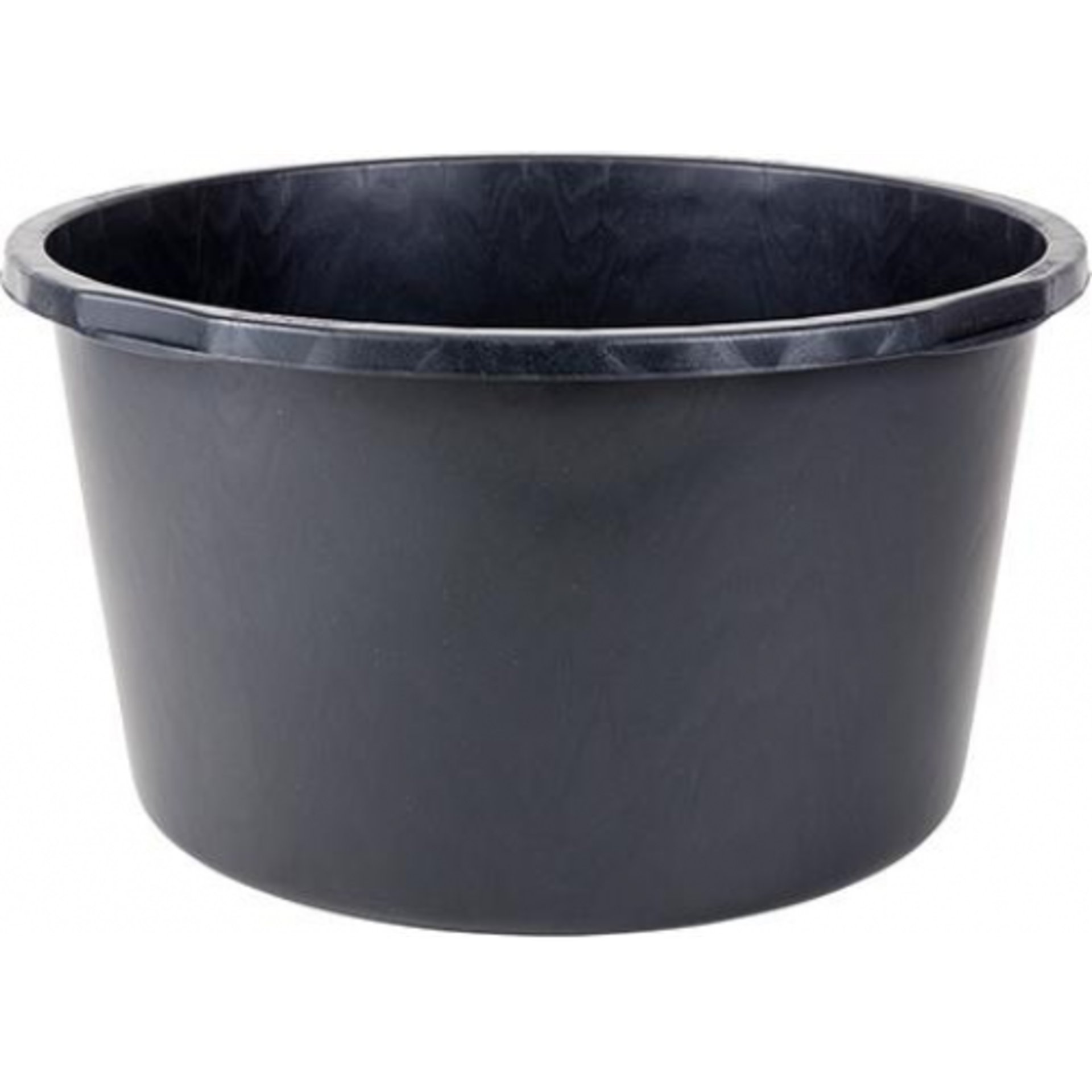 Mörtelkübel, PVC schwarz rund 65 Liter