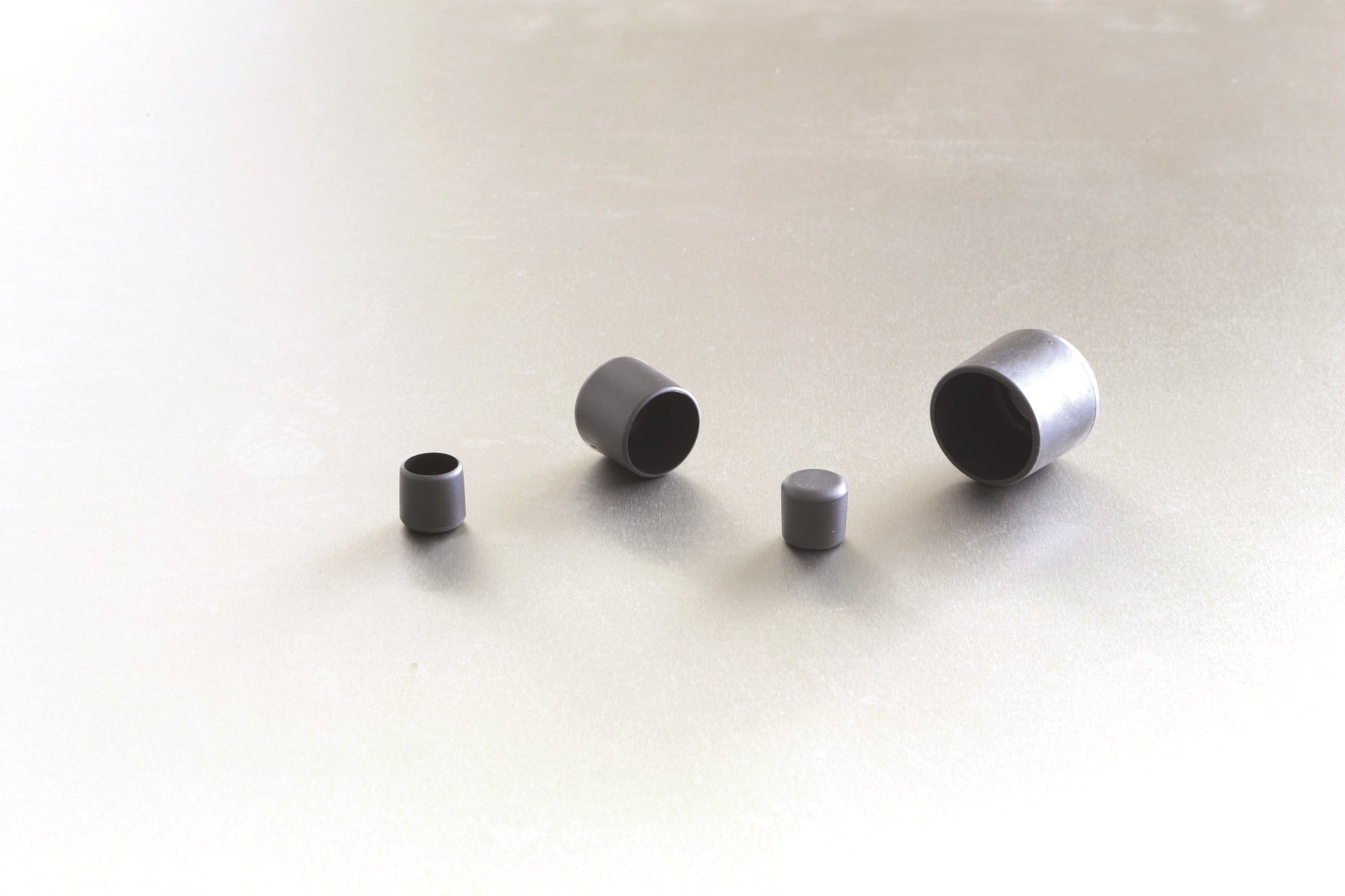 Aufsteck-Fusskappen, Kunststoff, schwarz