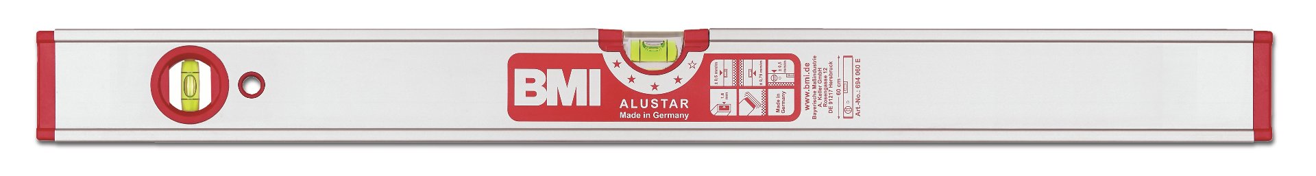 BMI Wasserwaage Alustar, 694 E