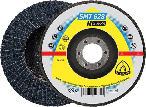 Schleifmopteller SMT628 115mm K 60 ger. Klingspor