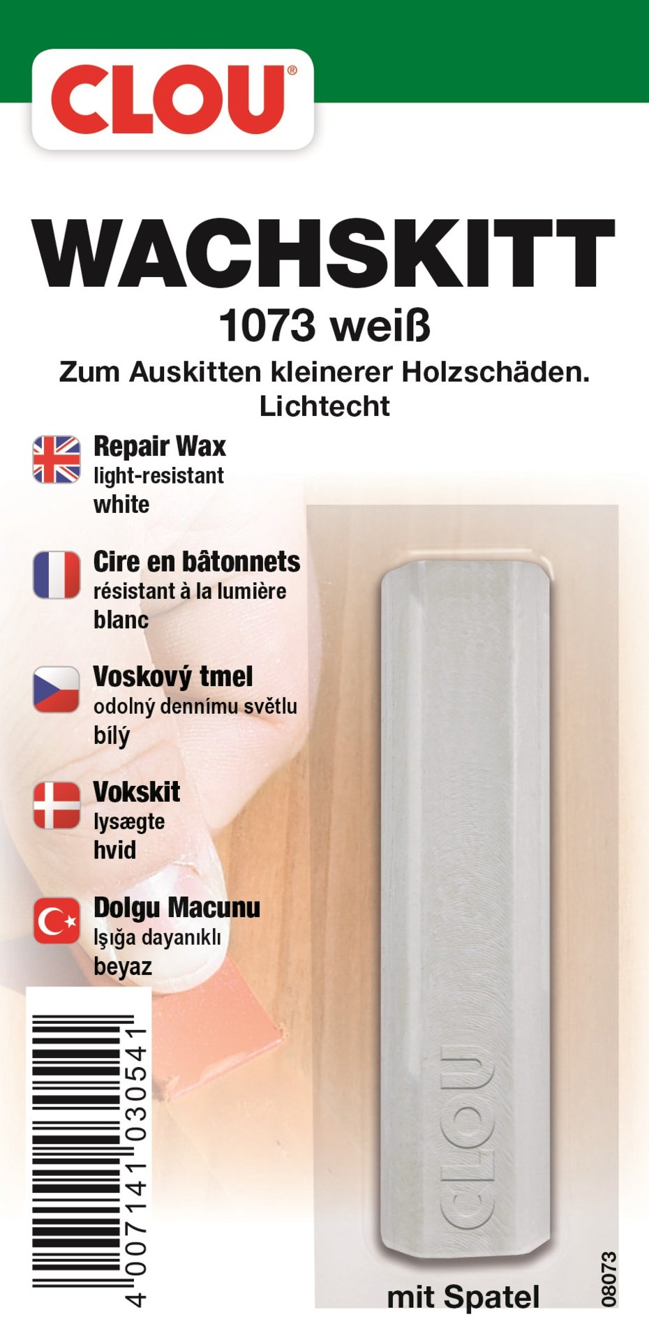 Clou Wachskitt, SB, weiß