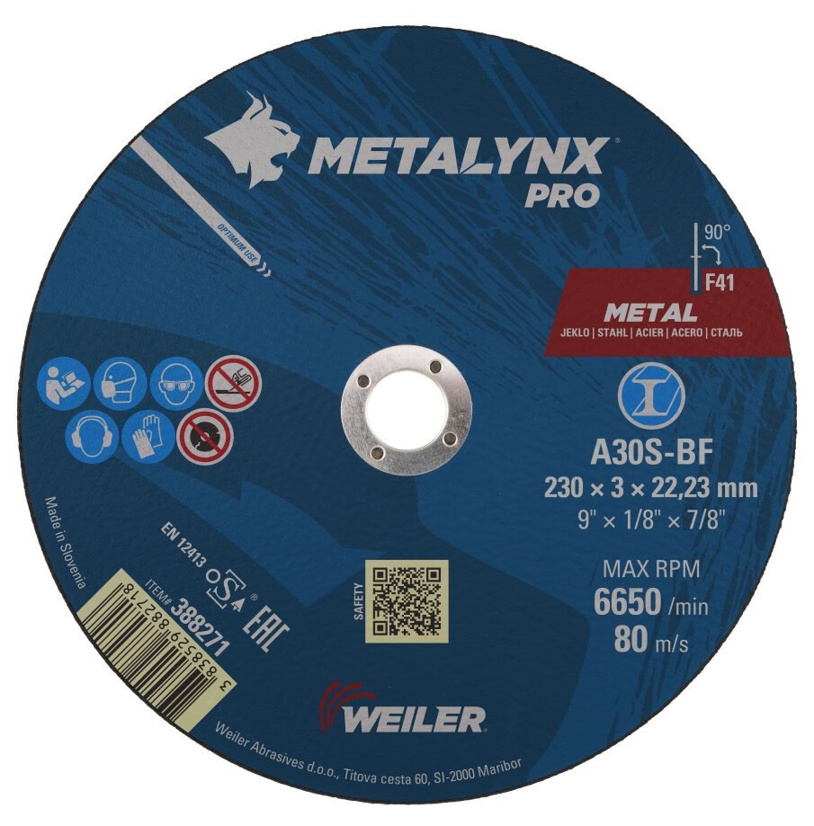 Trennscheibe Pro, A 30 S-BF, Metall