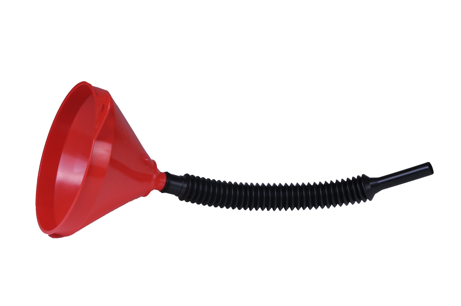 Trichter Universal Ø 210 mm, rot, Sieb, HDPE