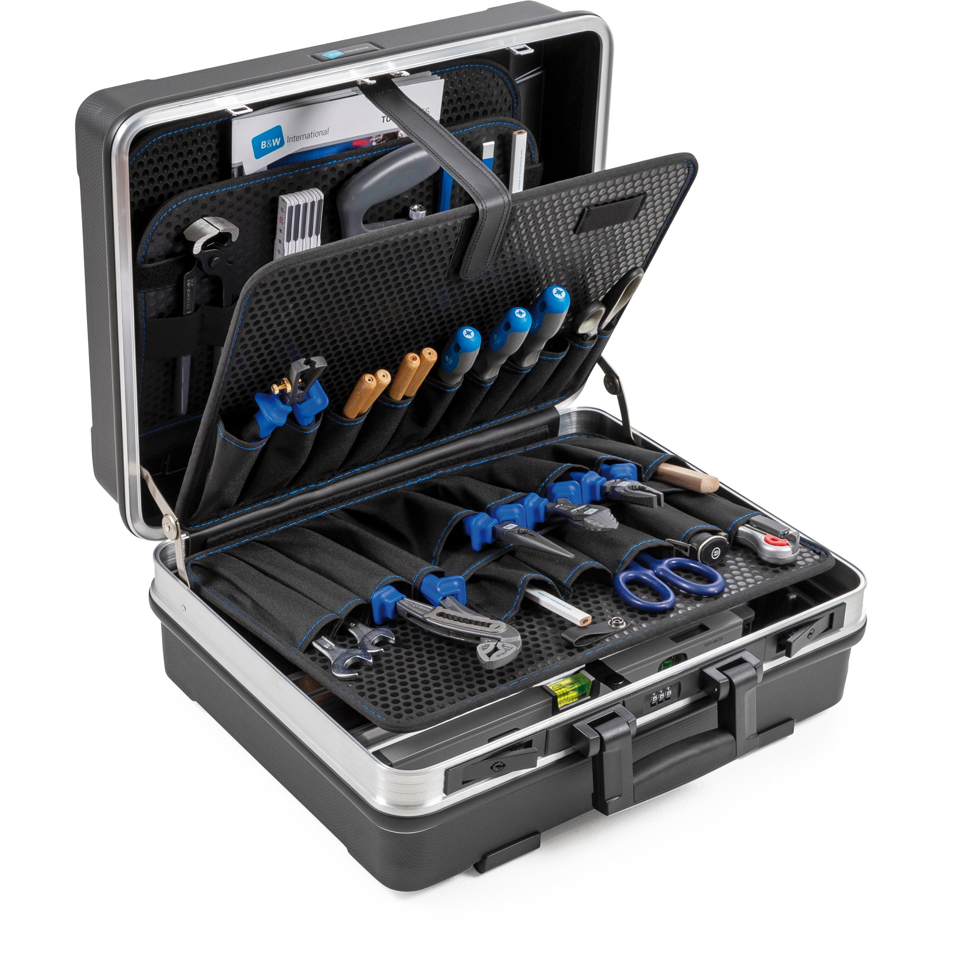 Werkzeugkoffer ABS flex back pocket 120.03/P