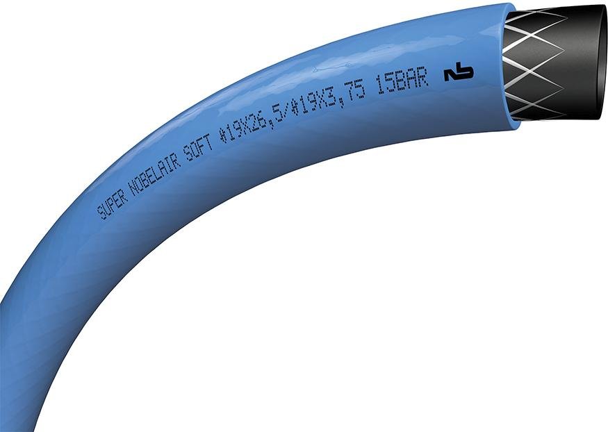 Druckluftschlauch PVC Super Nobelair Soft 6,3x2,35mm, 50m Tricoflex