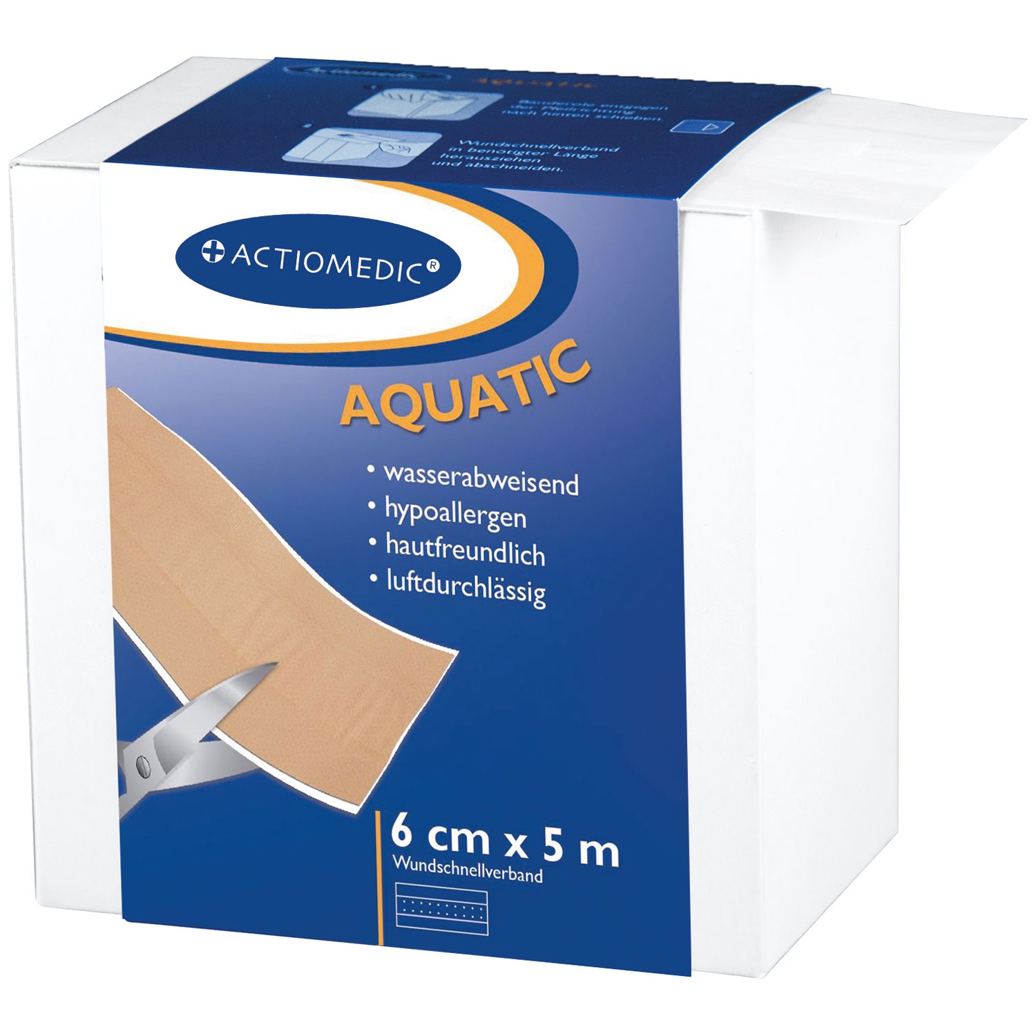 Actiomedic Aquatic Wundschnellverband, wasserabwe.