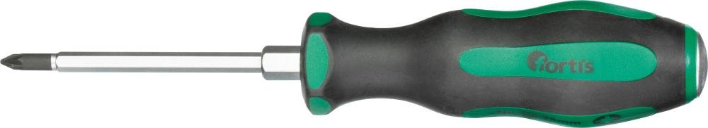 Schraubendreher 6-kant PZ1x80mm Schlagkappe FORTIS