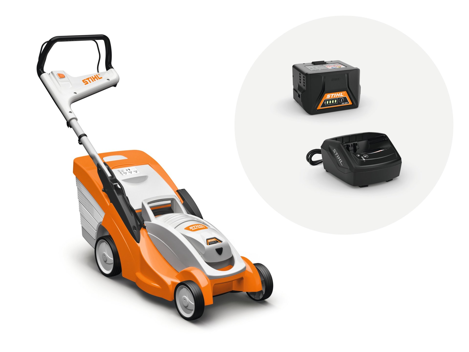 Stihl Akku Rasenmäher RMA 339 C Set