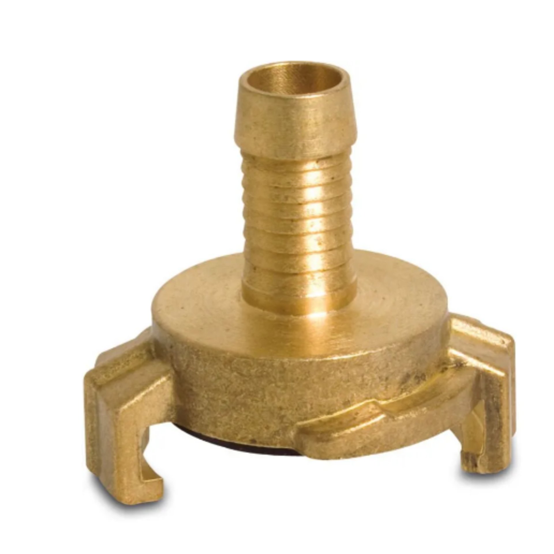 Schnellkupplung, messing - mit Tülle