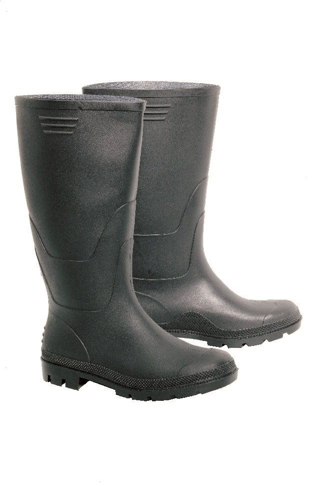 Stiefel PVC Markant, schwarz, EN ISO 20347-O4