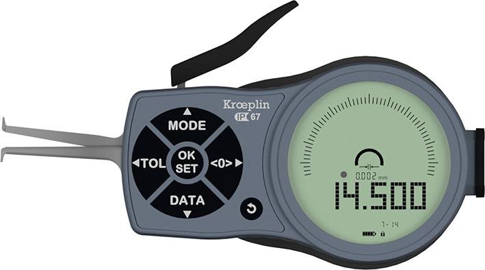 Innenschnelltaster IP67 3-Punkt-Messung 7-14mm KRÖPLIN