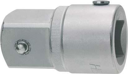 Vergrößerungsstück 3/4"-Innenvierkant auf 1."-Außenvierkant Hazet