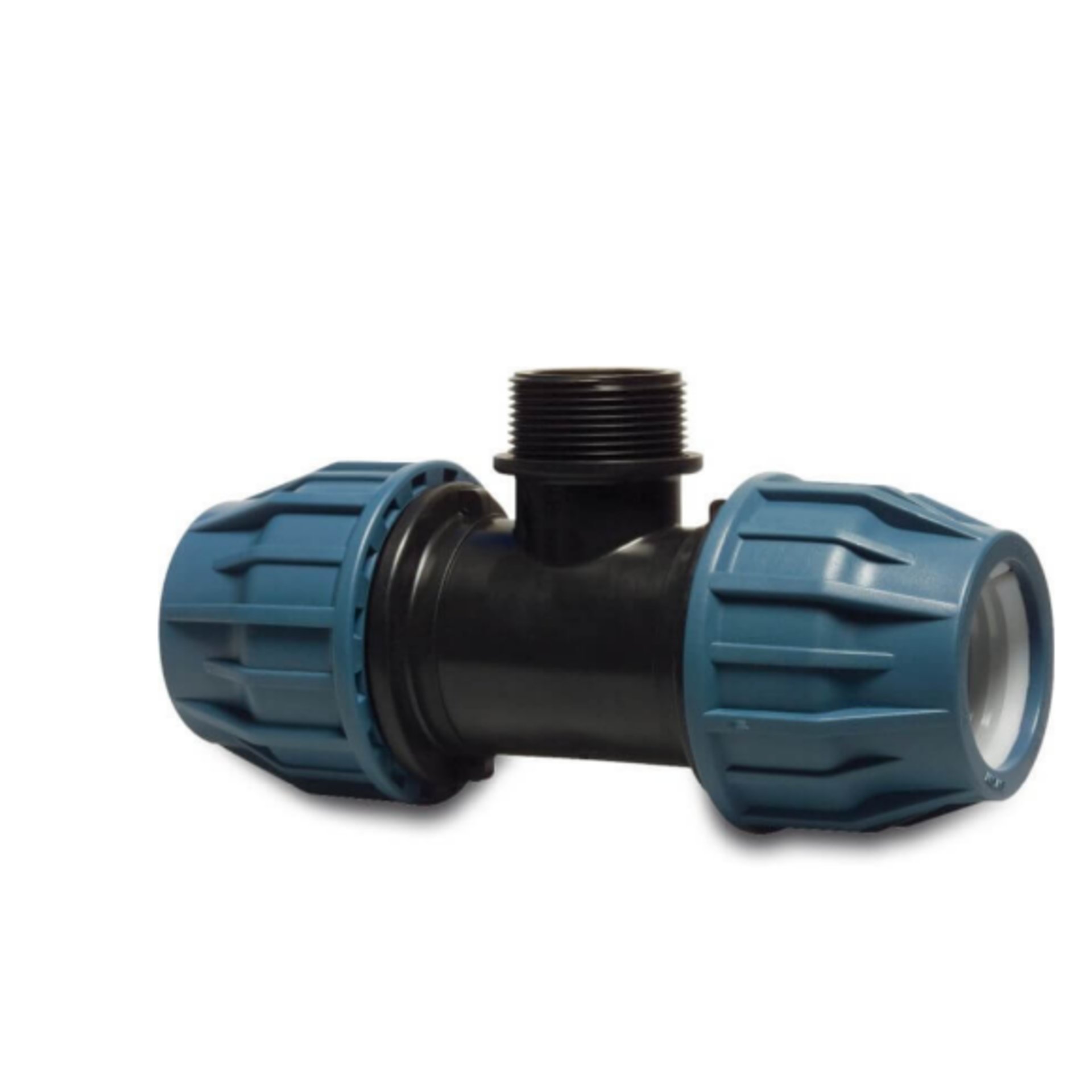 PP Anschluß-T-Stück 90ø AG