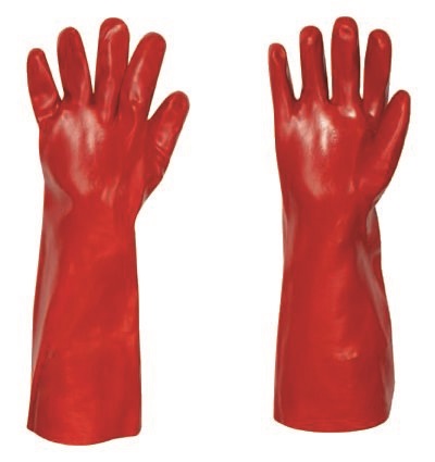 Handschuh Vinyl Columbia, rot