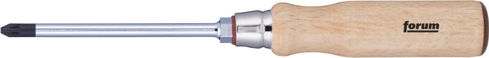 Schraubendreher Holzheft PZ 3x150mm FORUM