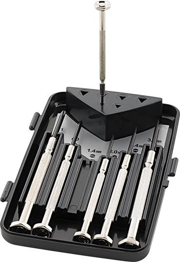 Uhrmacherschraubendreher-Satz 6-teilig Hesse