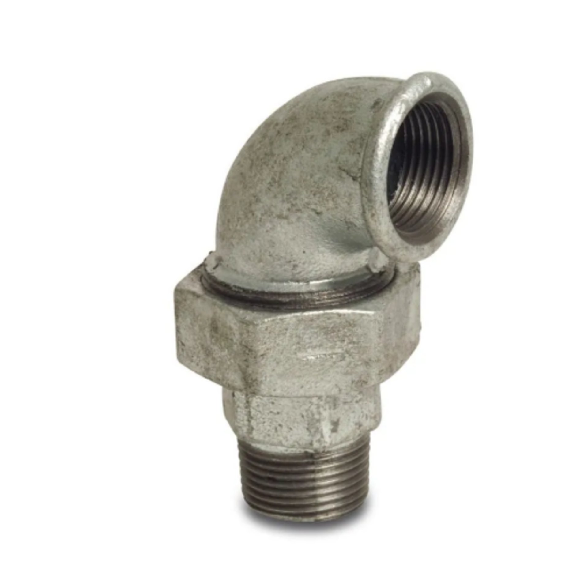 Winkelverschraubung, verzinkt - IG/AG, Nr. 98