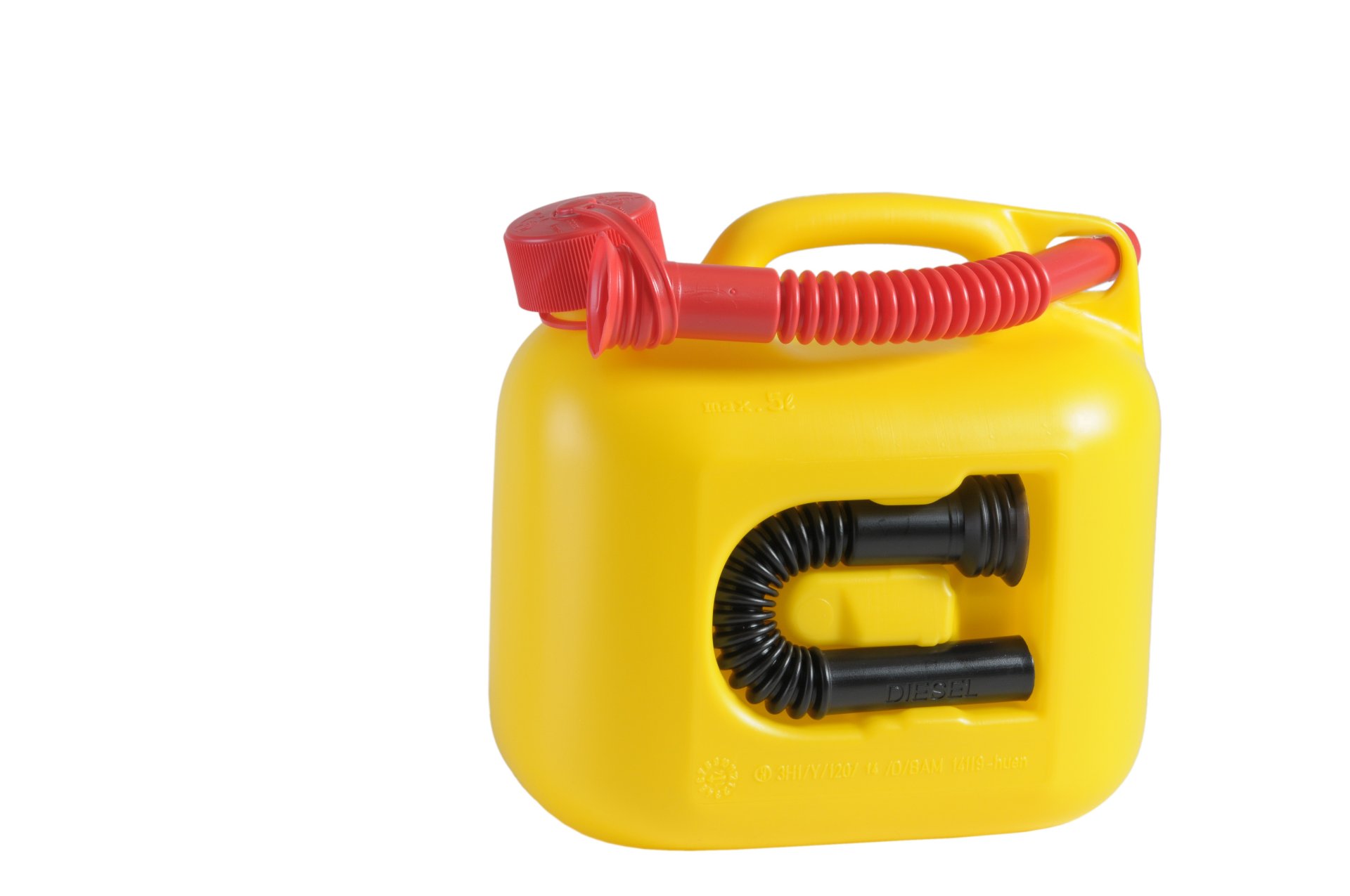 Kanister | Kraftstoffkanister Metall PREMIUM, gelb