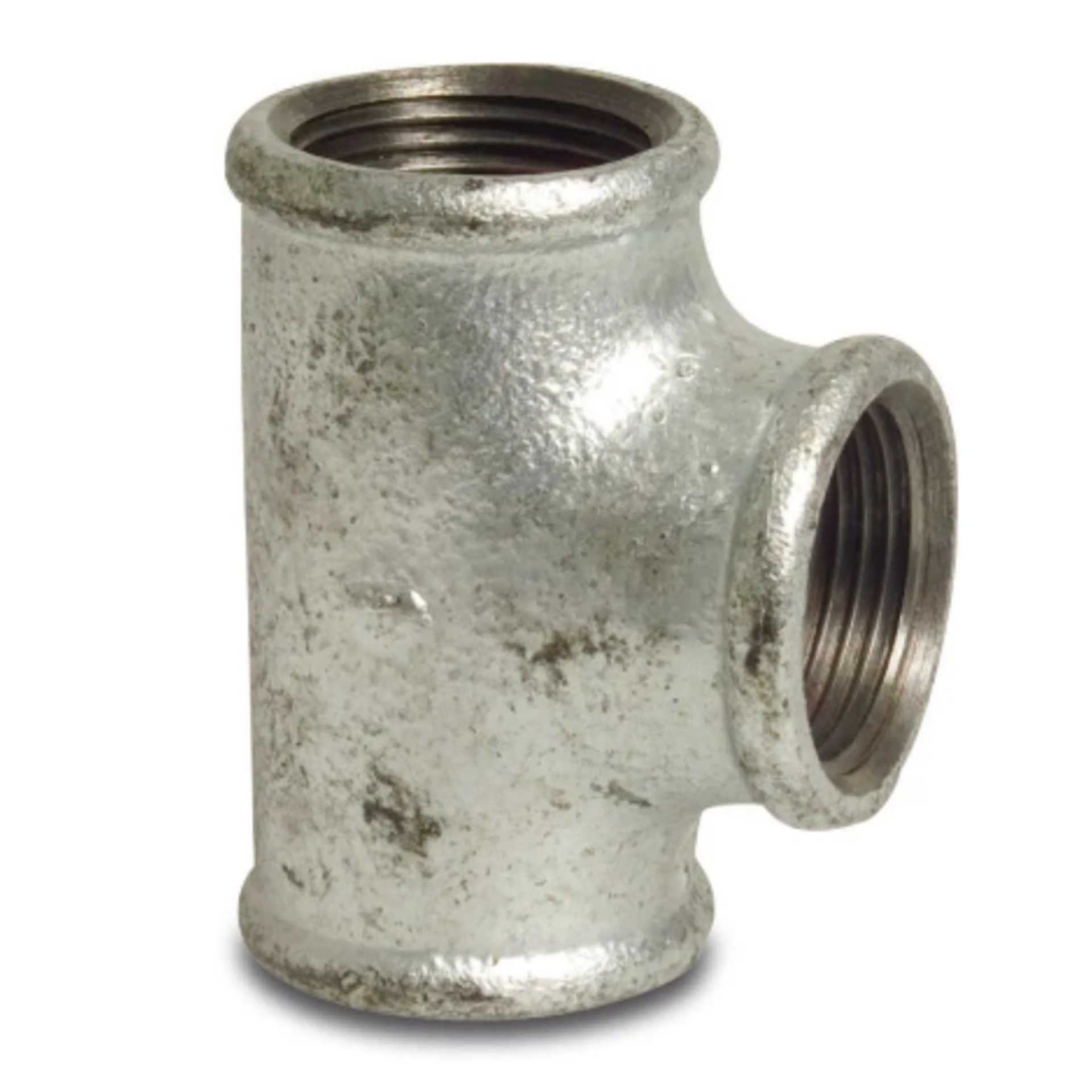 T-Stück 90ø, verzinkt - 3 x IG, Nr. 130