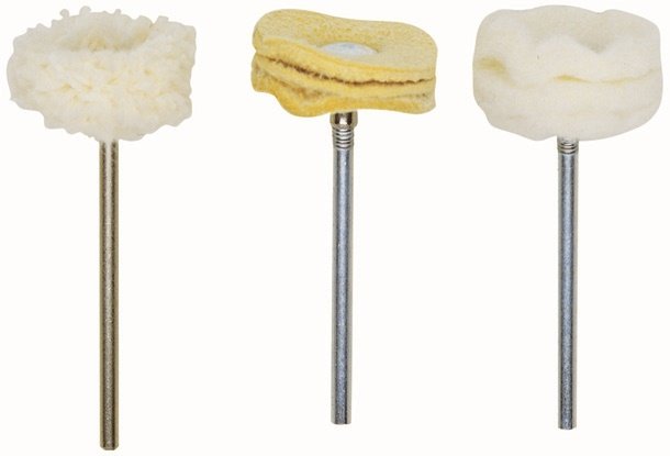 Proxxon Filzpolierscheibe D 22 mm, Pack= 2 Stück