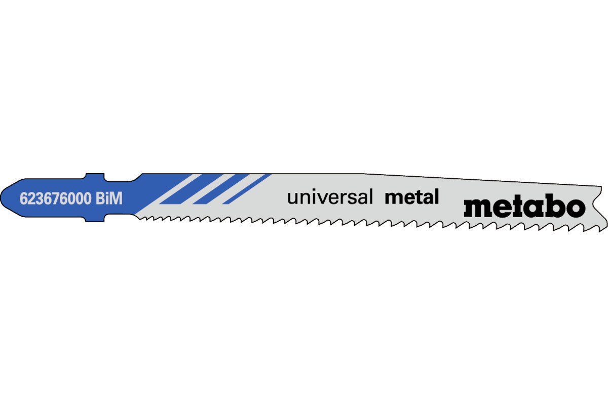 5 Stichsägeblätter "universal metal" 74mm/progr. (623676000)