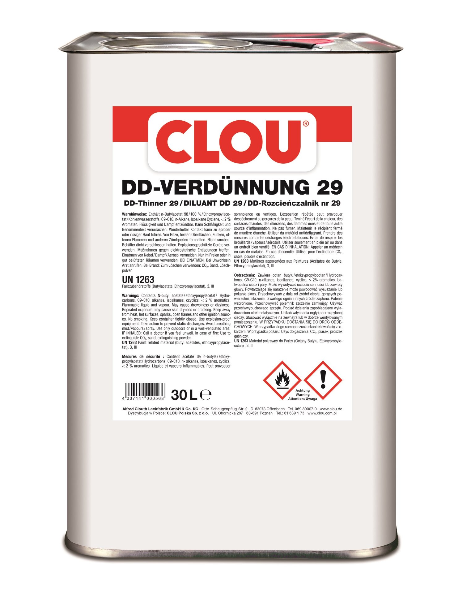 Clou DD Verdünnung 29